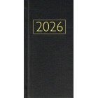Church Pocket Book And Diary In Black 2026.